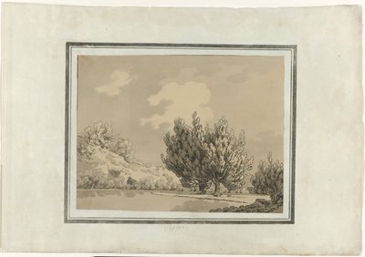 Poppel av John Robert Cozens (signed by artist)