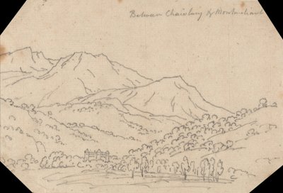 Mellom Chambery og Montmélian av John Robert Cozens