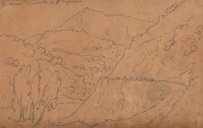 Mellom Tavernelle og San Casciano av John Robert Cozens
