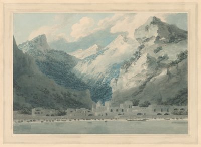 Cetara ved Salernobukten av John Robert Cozens
