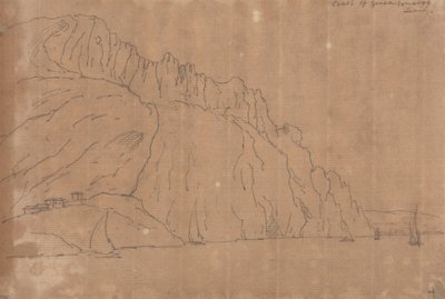 Kysten av Genova av John Robert Cozens