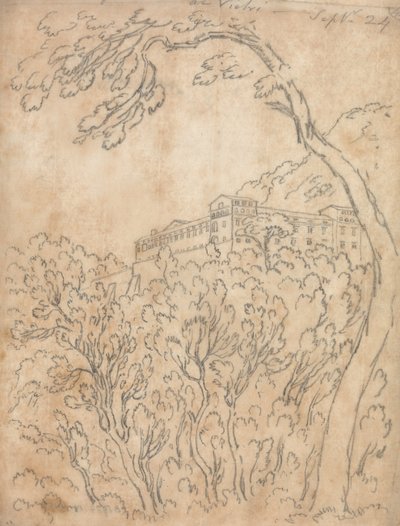 Klosteret i Vietri av John Robert Cozens