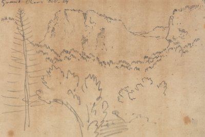 Grand Chartreuse, 24. oktober av John Robert Cozens