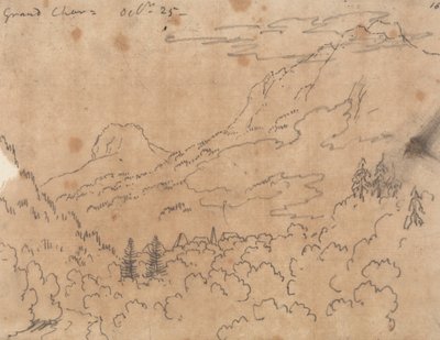 Grand Chartreuse, 25. oktober av John Robert Cozens