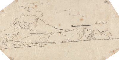 Isle of Nisida av John Robert Cozens