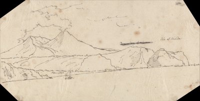 Nisida-øya av John Robert Cozens
