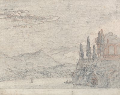 Borromeoøya, Lago Maggiore av John Robert Cozens