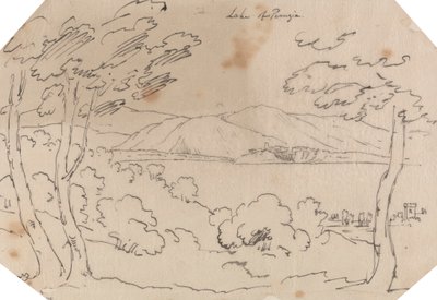 Perugiasjøen av John Robert Cozens