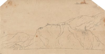 Manarola av John Robert Cozens