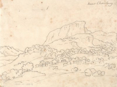 Nær Chamberg av John Robert Cozens