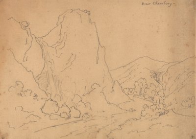 Nær Chambery av John Robert Cozens