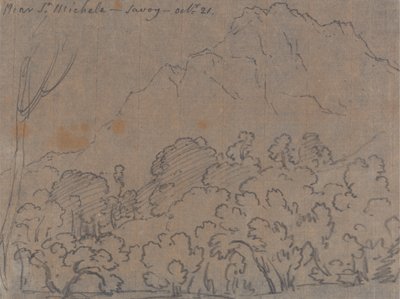 Nær St. Michele, Savoy, 21. oktober av John Robert Cozens