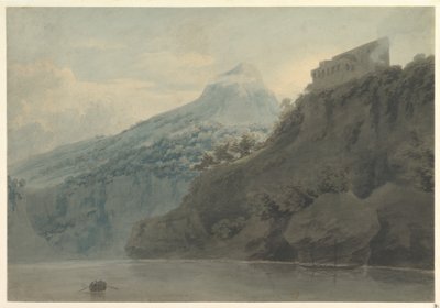 Ved Salernobukten nær Vietri av John Robert Cozens