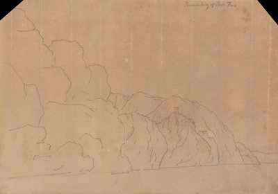 Porto Fino-odden av John Robert Cozens