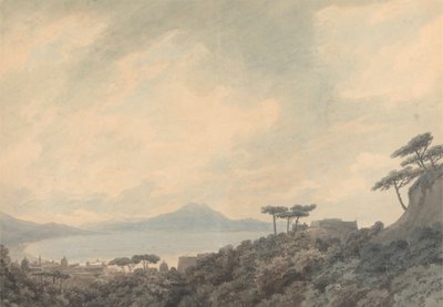 Napolibukta fra Capodimonte av John Robert Cozens