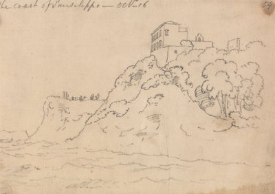 Kysten av Posillipo, 16. oktober av John Robert Cozens