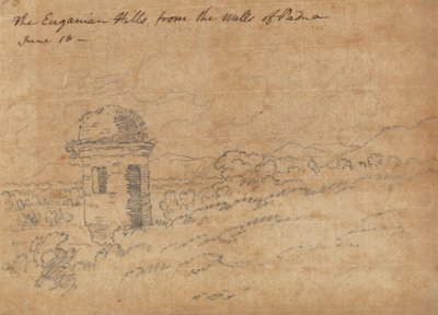 Euganean Hills av John Robert Cozens