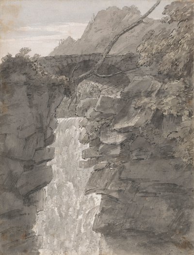 Fallene til Reichenbach av John Robert Cozens