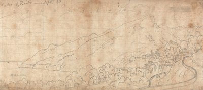 Vietri og Raito av John Robert Cozens