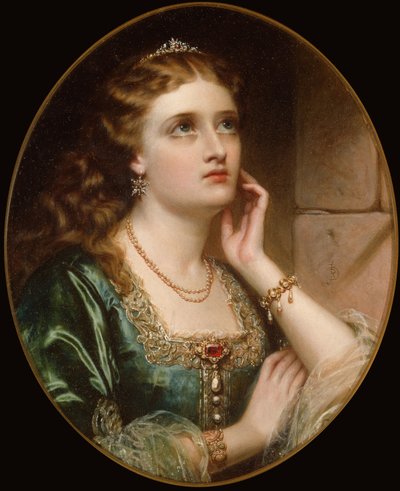 Florine (olje på lerret) av John Robert Dicksee