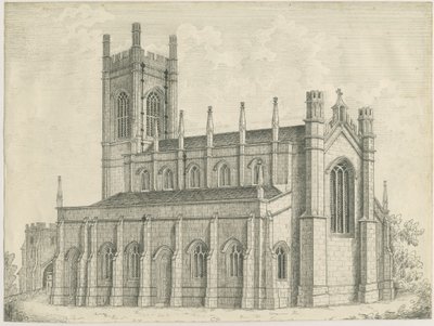 Rugeley kirke av John Robert Fernyhough