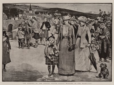 Åpningen av rypesesongen, søndag morgen i høylandet av John Robertson Reid