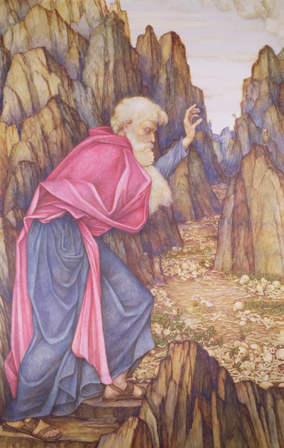 Visjonen til Esekiel av John Roddam Spencer Stanhope