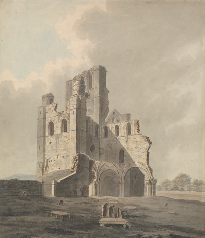 Kelso kloster, Skottland av John Roe of Warwick