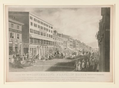 En sørvestlig utsikt over Sanderson av John Rubens Smith