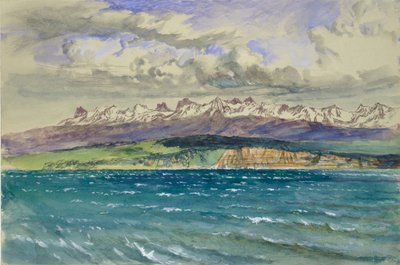 Ettermiddag om våren, med sørvind, ved Neuchatel, 30. april 1869 av John Ruskin