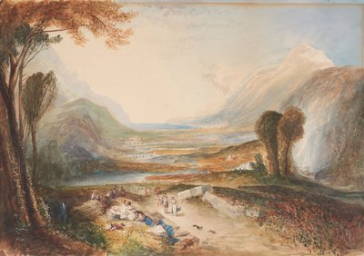 Studie etter fortellingen om Apollon og Daphne av John Ruskin