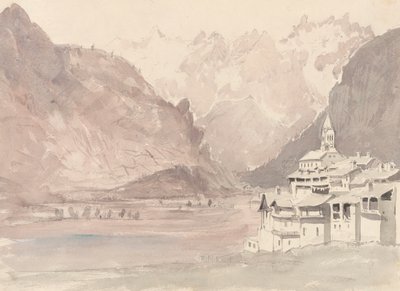 Sveitsisk fjelllandskap av John Ruskin