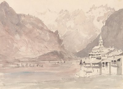 Sveitsisk fjellandskap av John Ruskin