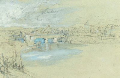 Broen i Rheinfelden, Sveits av John Ruskin