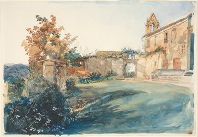 Hagen ved San Miniato nær Firenze av John Ruskin