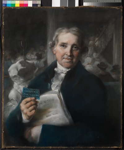 En portør ved Royal Academy av John Russell