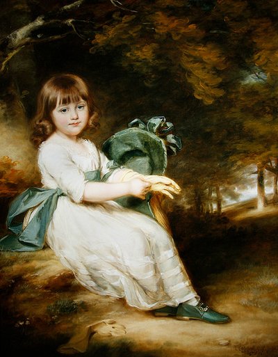 Portrett av Mary Sheppard av John Russell