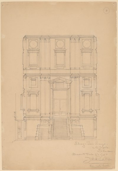 Bibliotek, San Lorenzo av John Russell Pope
