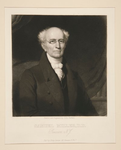 Samuel Miller, D.D. av John Sartain