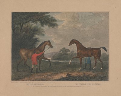 Kong Herodes (?) Flying Childers av John Scott