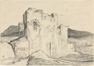 Et slott i Normandie av John Sell Cotman