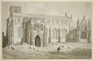 Cley Church, Norfolk av John Sell Cotman