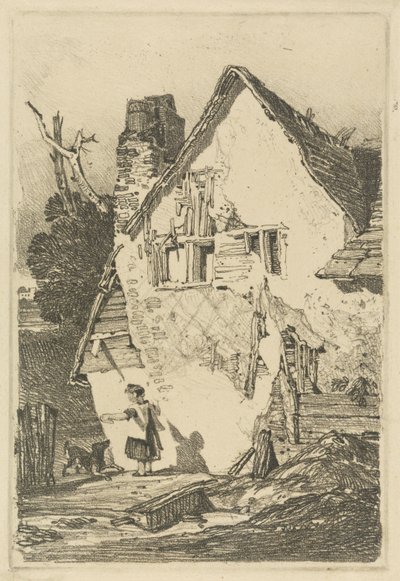Lakenham, ca. 1808 (myk bakken etsning) av John Sell Cotman