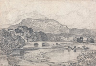 Tan-y-Bwlch, Nord-Wales av John Sell Cotman