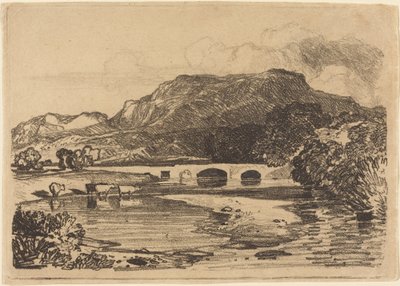 Tan y Bwlch, Nord-Wales av John Sell Cotman