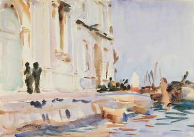 All Ave Maria (wc på papir) av John Singer Sargent