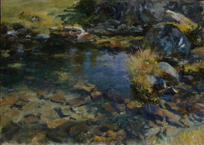 Alpebasseng, 1907 av John Singer Sargent