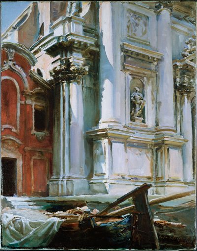 St. Stae-kirken, Venezia, 1913 av John Singer Sargent
