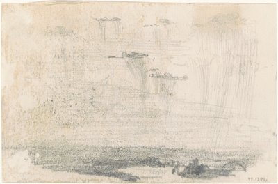 Skyer [verso], 1870-1872. av John Singer Sargent