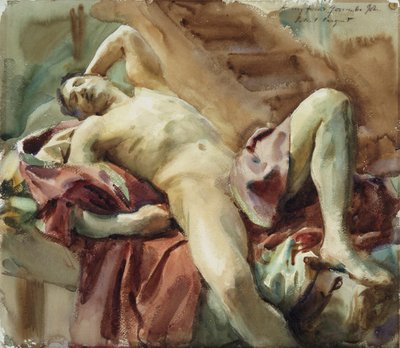 'Figurstudie', 1900 av John Singer Sargent